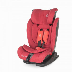 Scaun auto cu Isofix grupa 9-36 kg Elara Aurora Red