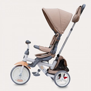 Tricicleta cu sezut reversibil Coccolle Evo (2019) Bej