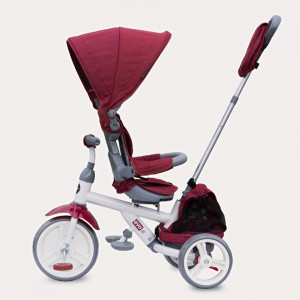 Tricicleta cu sezut reversibil Coccolle Evo (2019) Visiniu