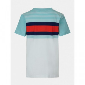 Tricou Guess de baieti cu verde si portocaliu
