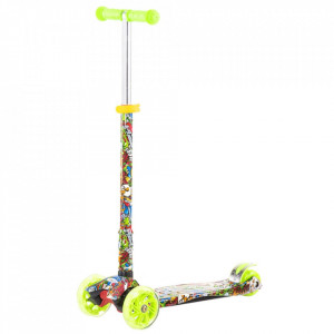 Trotineta Chipolino Croxer Evo green grafitti