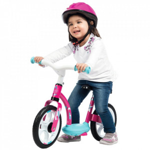 Bicicleta fara pedale Smoby Comfort pink