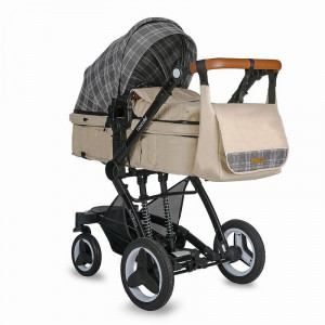 Cărucior transformabil 3 în1 Coccolle Ambra Safari Beige