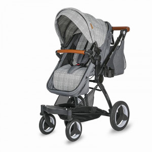 Carucior transformabil 3in1 Coccolle Ambra Urban Grey