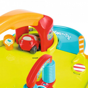 Jucarie Smoby Garajul mare Vroom Planet cu 1 masinuta