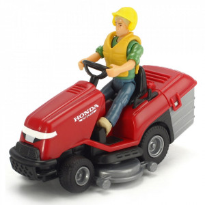 Masina de tuns iarba Dickie Toys Playlife Lawn Mower Set cu figurina si accesorii