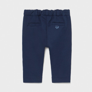 Pantaloni nou nascut baiat bleumarin Mayoral
