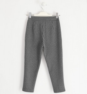 Pantaloni pentru adolescente, gri pipit, IDO