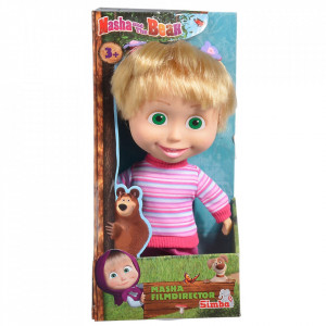 Papusa Simba Masha and the Bear 23 cm Masha Movie Director