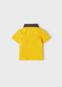 Polo maneca scurta aplicatii ECOFRIENDS bebe baiat