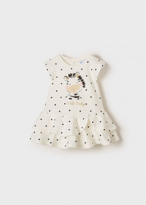 Rochie cu chilotei ECOFRIENDS bebe fetita
