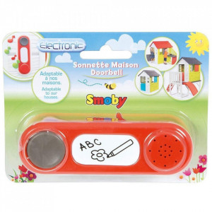 Sonerie electronica Smoby Doorbell pentru casuta copii