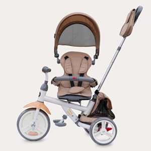 Tricicleta cu sezut reversibil Coccolle Evo (2019) Bej