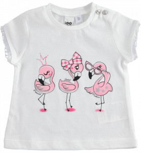 Tricou bebe fata , ido , bumbac