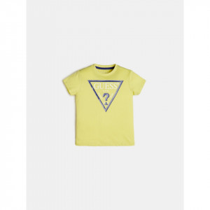 Tricou cu maneca scurta Guess de baieti din bumbac