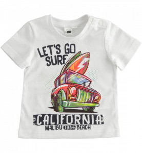 Tricou galben pentru baieti IDO din bumbac