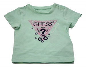 Tricou Guess, pentru fete, verde