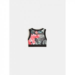 Costum pentru sport, 3 piese, cu imprimeu floral, Guess