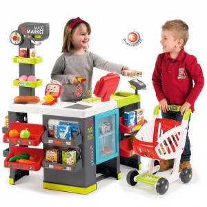 Magazin pentru copii Smoby Maxi Market cu accesorii