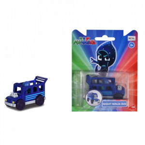 Masina Dickie Toys Eroi in Pijama Night Ninja Bus cu figurina