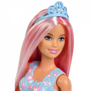Papusa Barbie by Mattel Dreamtopia cu perie