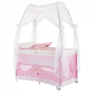 Pătuț pliabil Chipolino Sahara fairy rose
