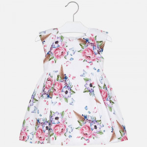 Rochie cu flori in cornet
