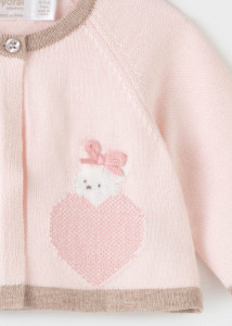 Set cu fustă tricot ECOFRIENDS pentru nou-născut fată, Mayoral
