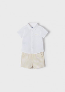 Set elegant din camasa si pantalon pentru baiat Mayoral