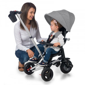 Tricicleta ultrapliabila Qplay Nova Air gri