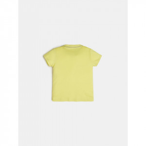 Tricou cu maneca scurta Guess de baieti din bumbac