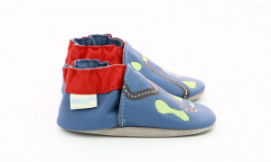 Botosi de piele pentru bebe, baieti, Robeez