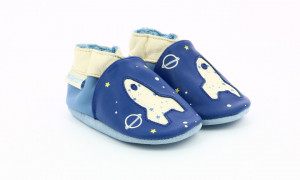 Botosi de piele pentru bebe, nava spatiala, Robeez