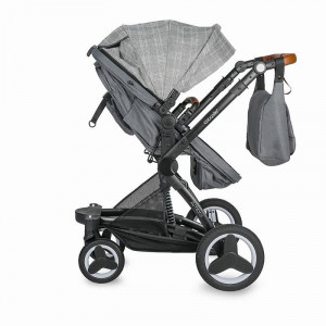 Carucior transformabil 3in1 Coccolle Ambra Urban Grey