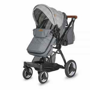 Carucior transformabil 3in1 Coccolle Ambra Urban Grey