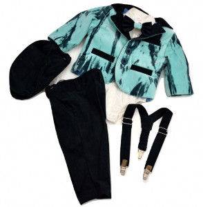 Costum botez Cristi, 6 piese