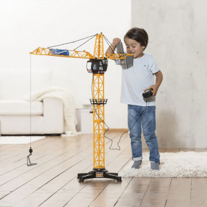 Jucarie Dickie Toys Macara Giant Crane cu telecomanda