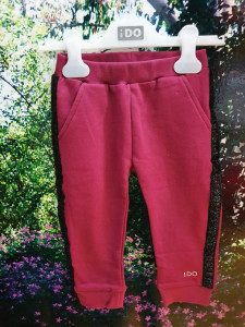 Pantalon de trening IDO mov pentru fetita