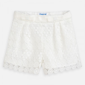 Pantaloni scurti dantela,Mayoral