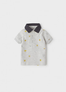 Polo imprimeu maneca scurta ECOFRIENDS bebe baiat Mayoral de la 1 la 3 ani