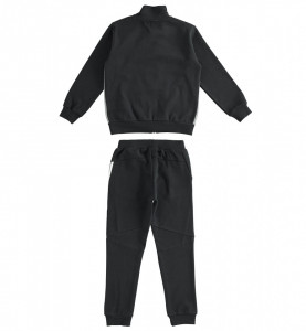 Trening adolestent baiat din bumbac cu hanorac si pantalon