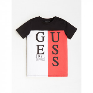 Tricou din bumbac cu mânecă scurtă în 3 culori, Guess