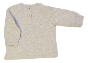 Bluza cu maneca lunga gri de fete IDO