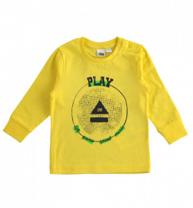 Bluza de baieti galbena IDO din bumbac