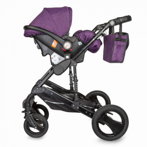 Carucior 3 in 1 transformabil Coccolle Oppa Violet