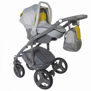 Carucior modular 3in1 Coccolle Cassia Galben