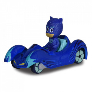 Masina Dickie Toys Eroi in Pijama Cat-Car cu figurina