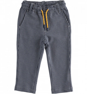Pantalon lung baiat IDO gri