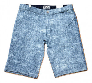 Pantaloni baieti scurti , ido , bumbac ,albastru