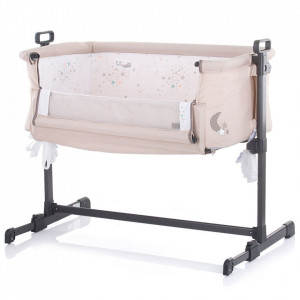 Patut Co-Sleeper Chipolino Close To Me beige printed stars inside